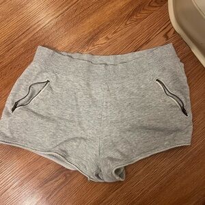 Aerie Gray Athletic Lounge Shorts - Casual Comfort